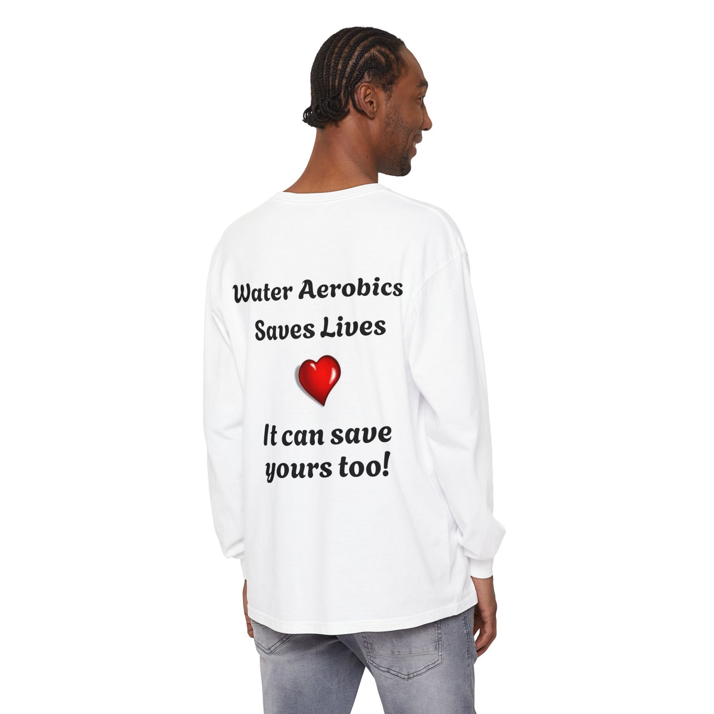 Unisex Garment-dyed Long Sleeve T-Shirt