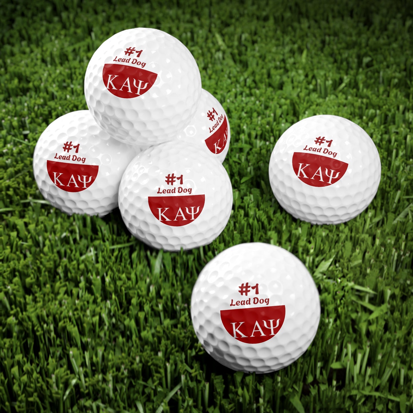 Golf Balls, 6pcs
