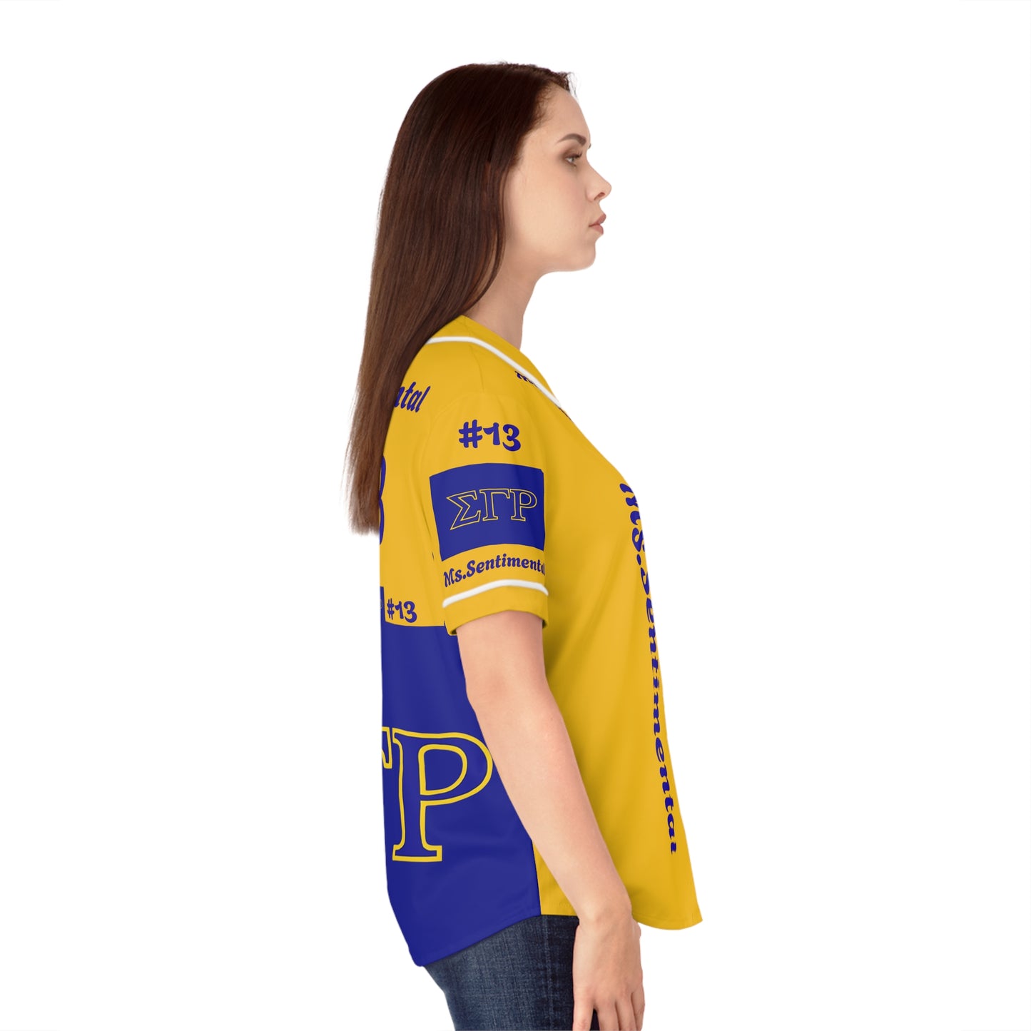 Women's Baseball Jersey (AOP)