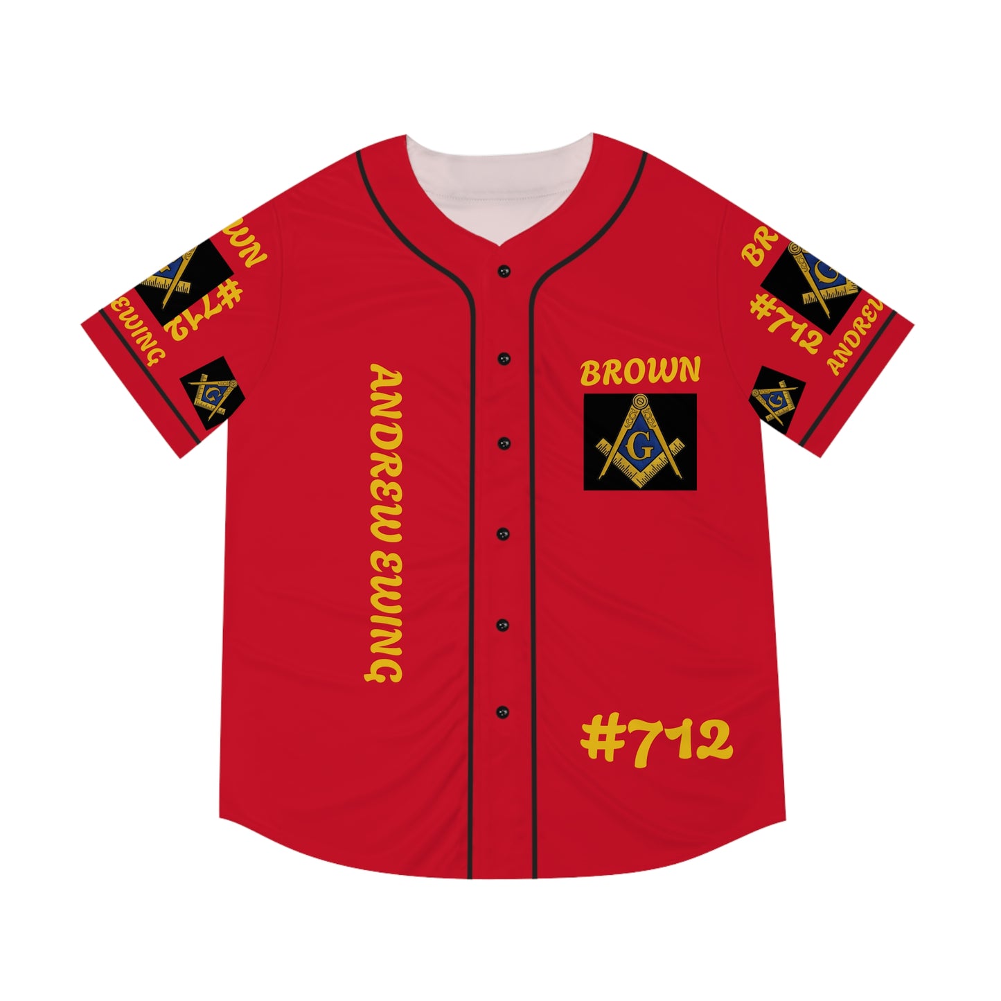 Copy of Copy of Men's Baseball Jersey (AOP)