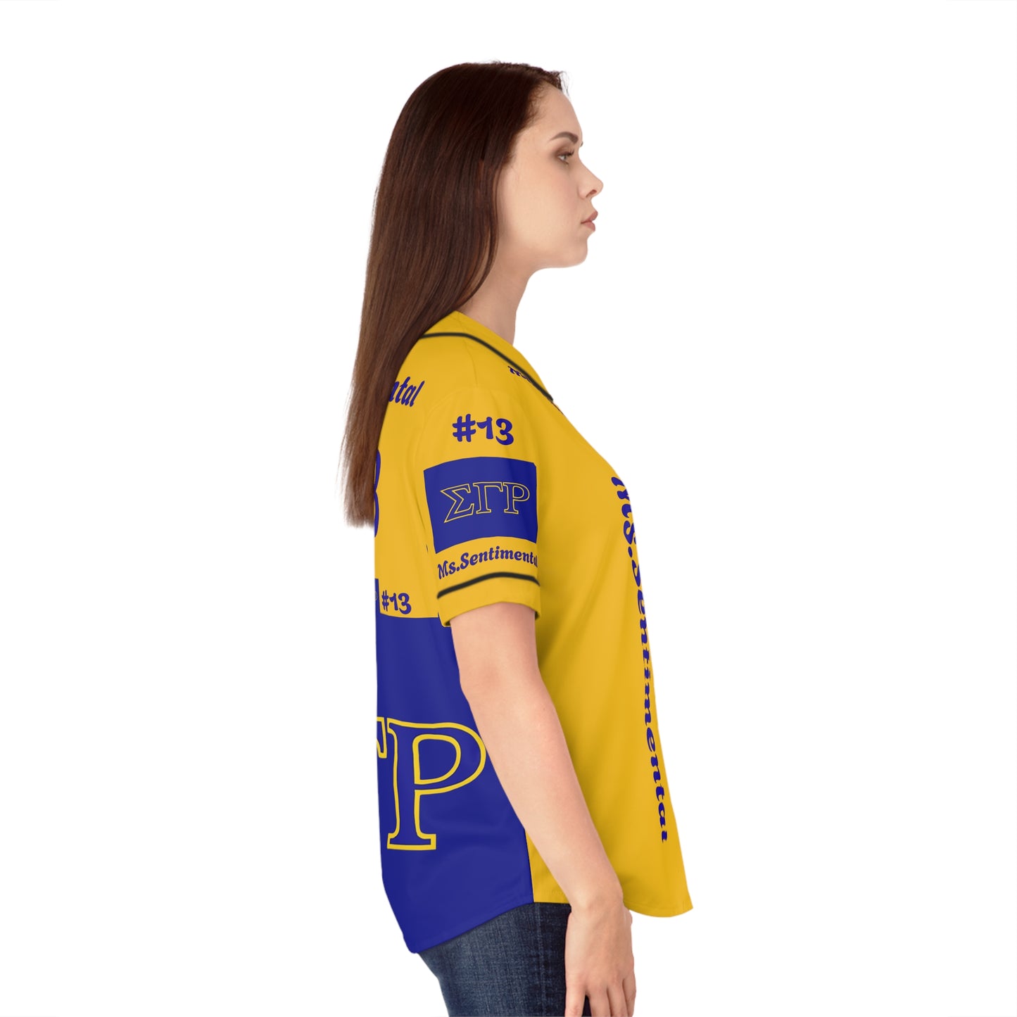 Women's Baseball Jersey (AOP)