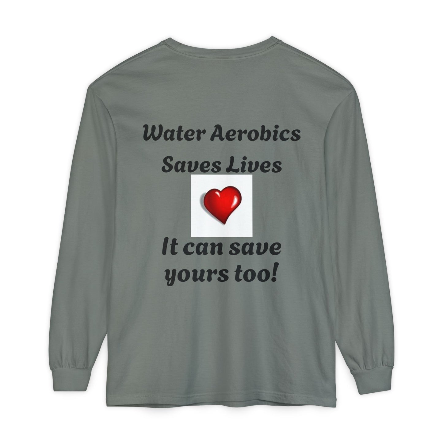 Unisex Garment-dyed Long Sleeve T-Shirt