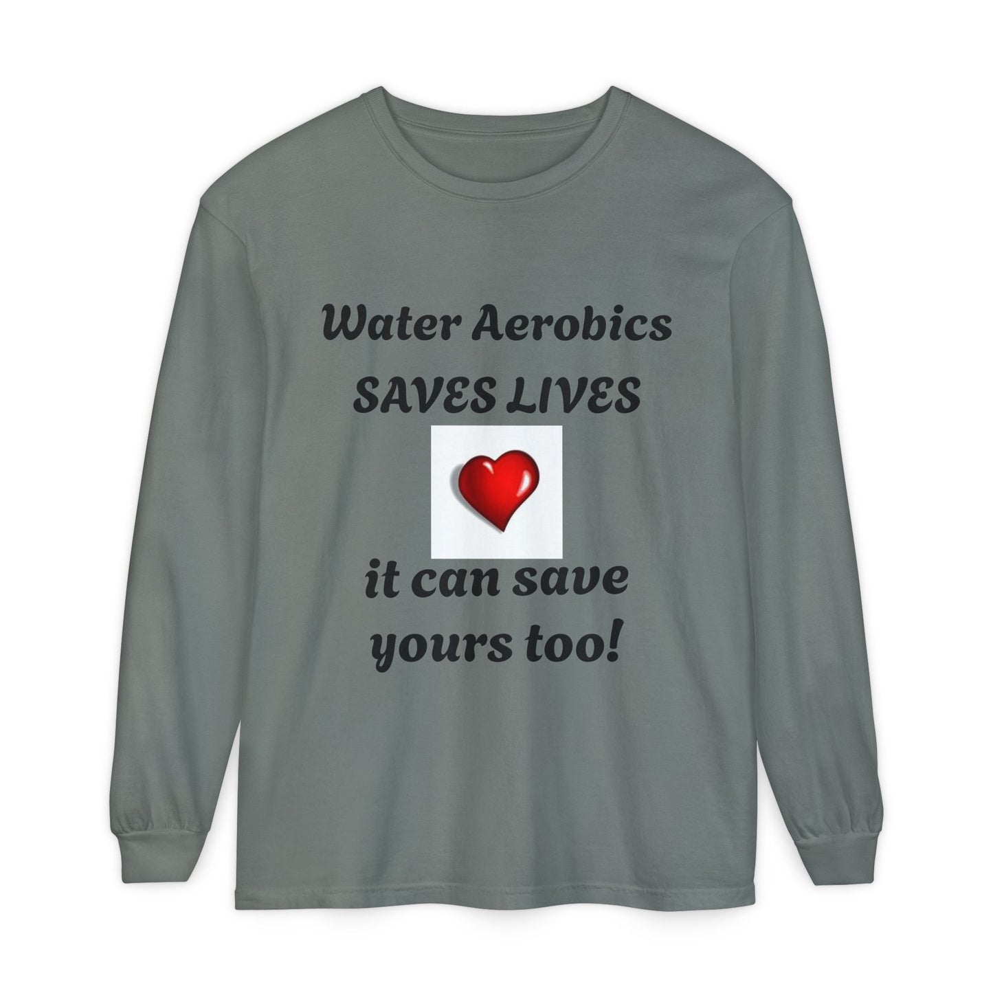 Unisex Garment-dyed Long Sleeve T-Shirt