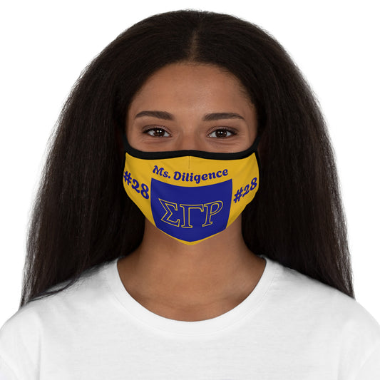Fitted Polyester Face Mask